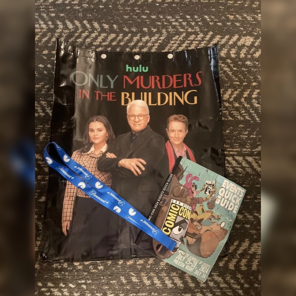 SDCC 2024 Bag, Lanyard, Book